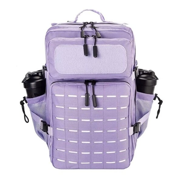 45L Tactical Backpack Molle Bag Lavender Water-Resistant Heavy-Duty Nylon Large - Picture 1 of 6